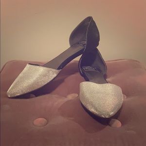 Jeffrey Campbell glitter flats - Size 7